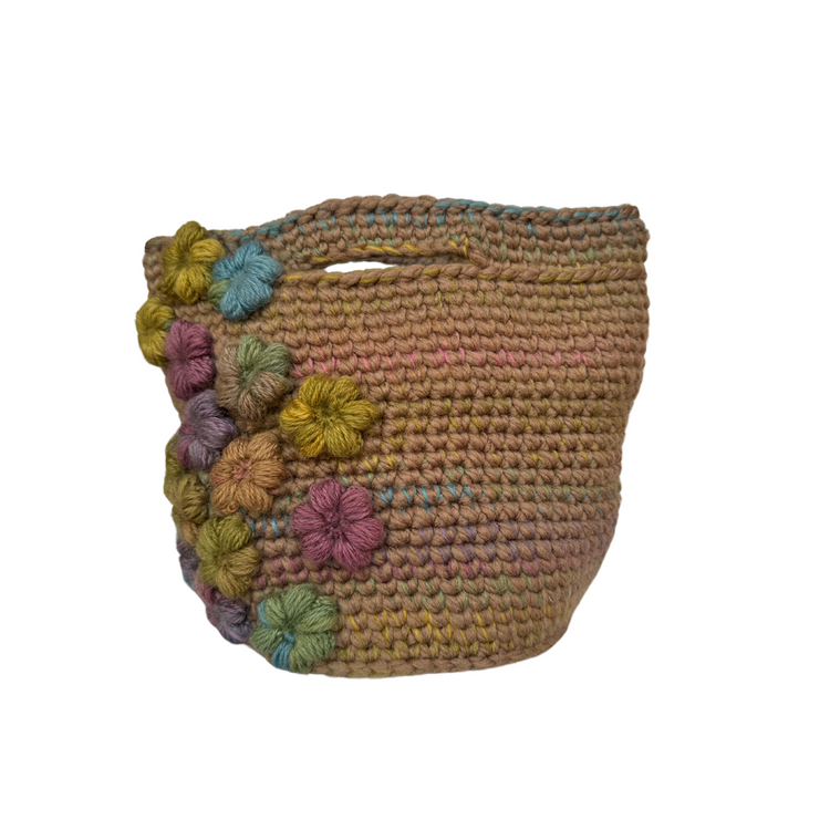 Medium Earthy Floral Bag