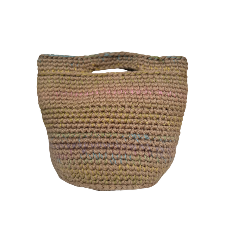 Medium Earthy Floral Bag