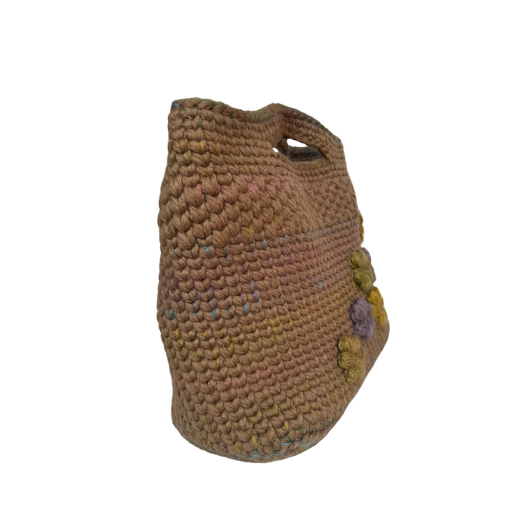Large Earthy Floral Bag