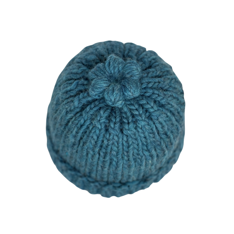 Blue Chunky Beanie