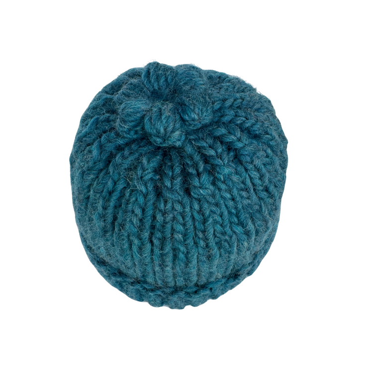 Blue Chunky Beanie