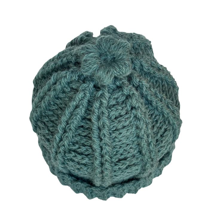 Blue Crochet Beanie