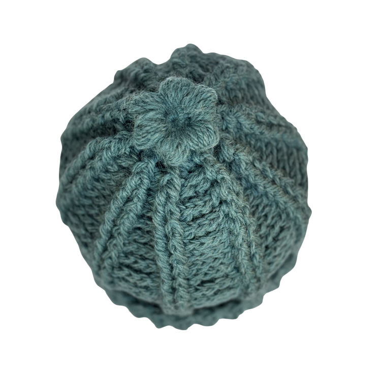 Blue Crochet Beanie