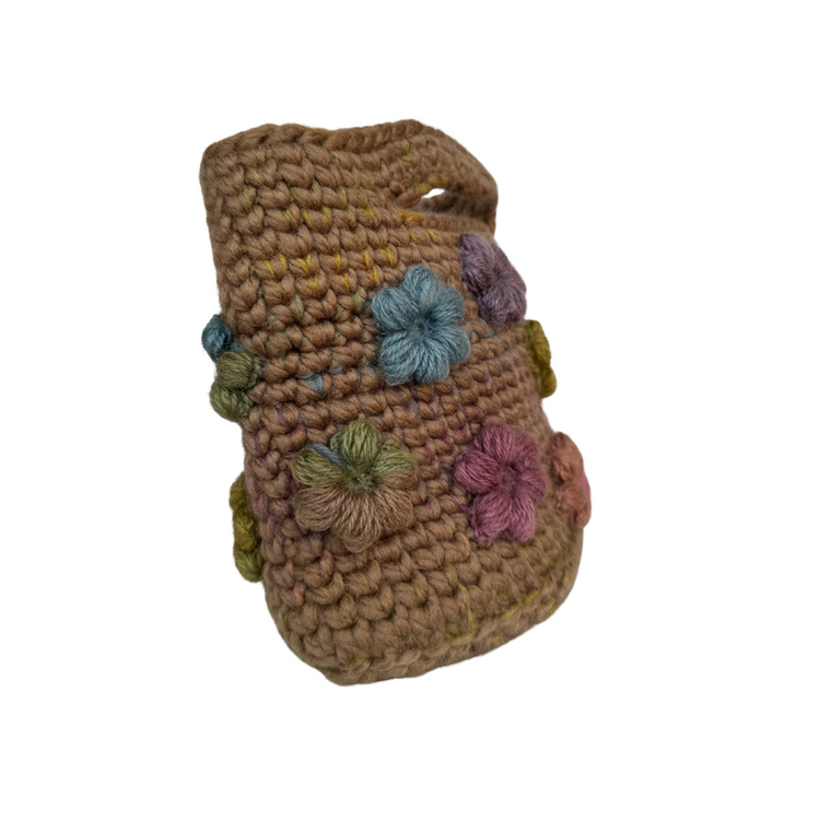Small Earthy Floral Bag