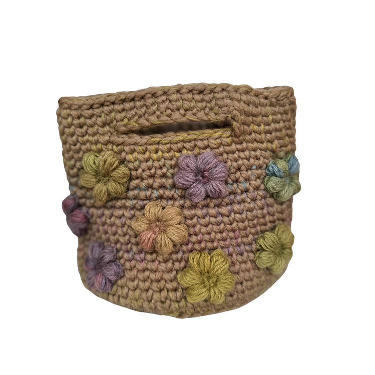 Small Earthy Floral Bag