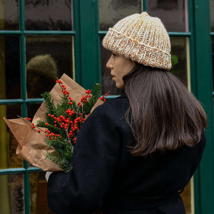 Orange Beanie