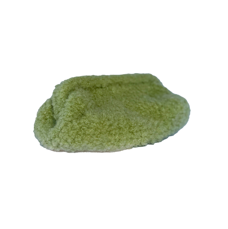 Pastel Green Big Teddy Clutch Bag