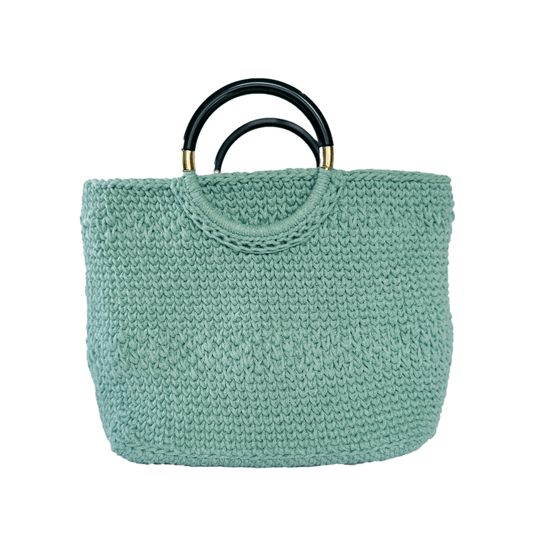 Turquoise Classic Crochet Bag