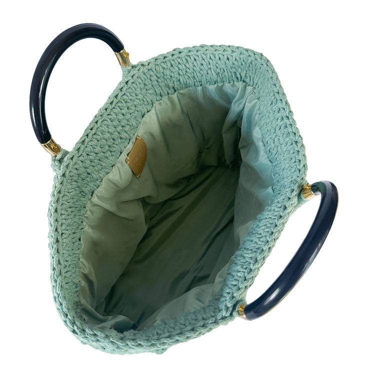 Turquoise Classic Crochet Bag
