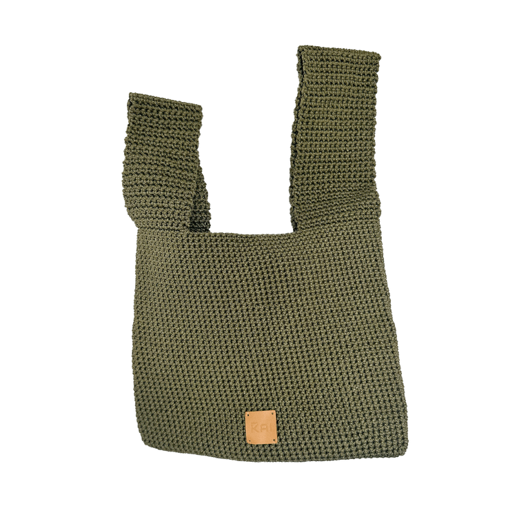 Japanese Knot Green Bag