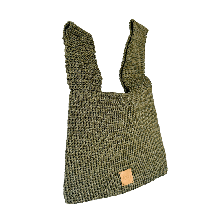 Japanese Knot Green Bag