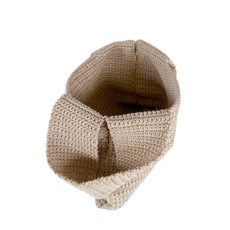 Japanese Knot Beige Bag