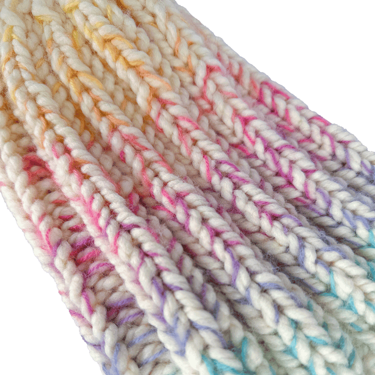 Rainbow beanie
