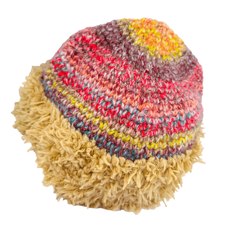 Teddy Brimmed Beanie