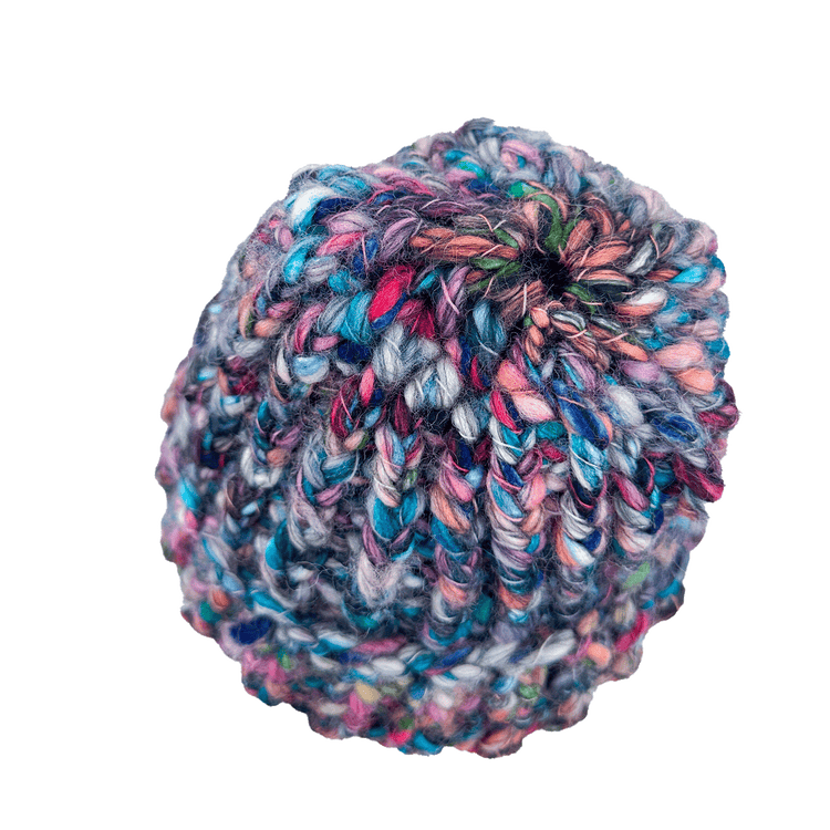 Multi-colour Merino Wool Knit Beanie