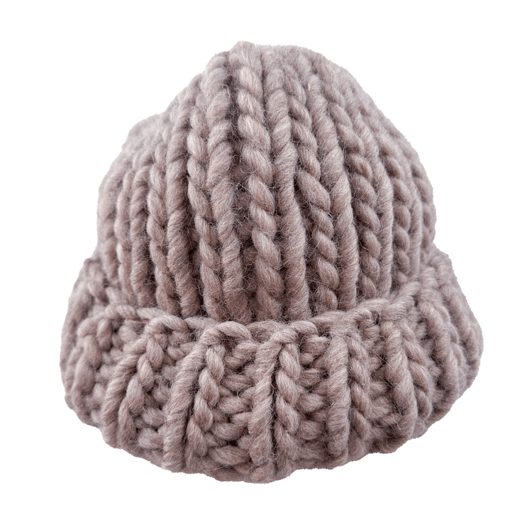 Brown Chunky Beanie