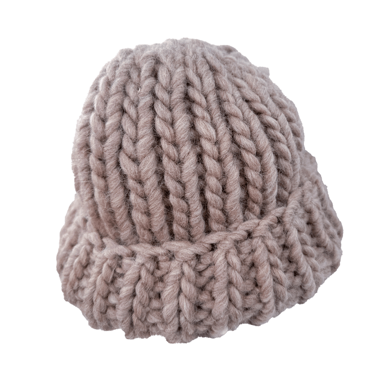 Brown Chunky Beanie