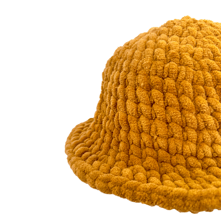 Teddy Crochet Bucket Hat