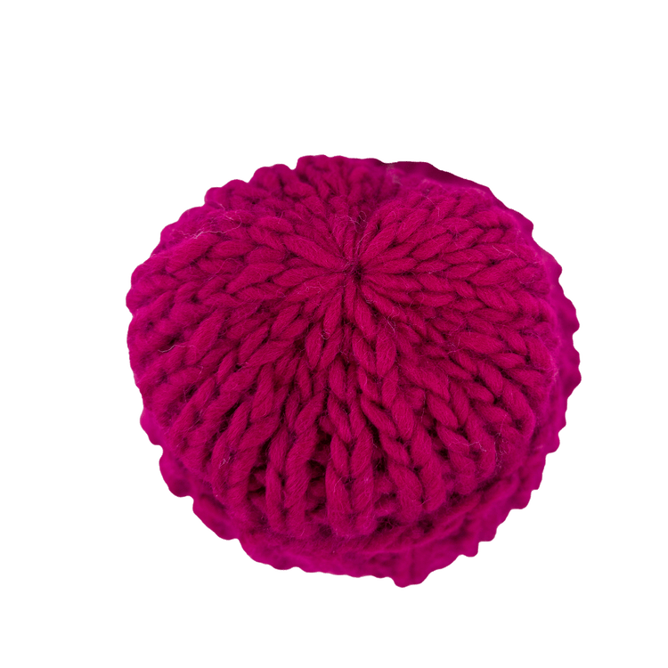 Red Chunky Beanie