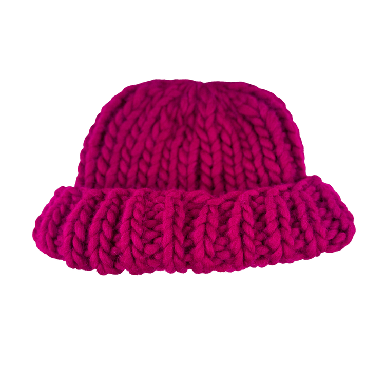Red Chunky Beanie