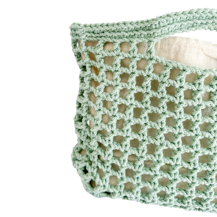 Market Day Crocheted Bag