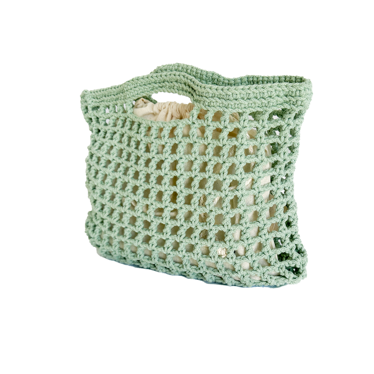 Market Day Crocheted Bag