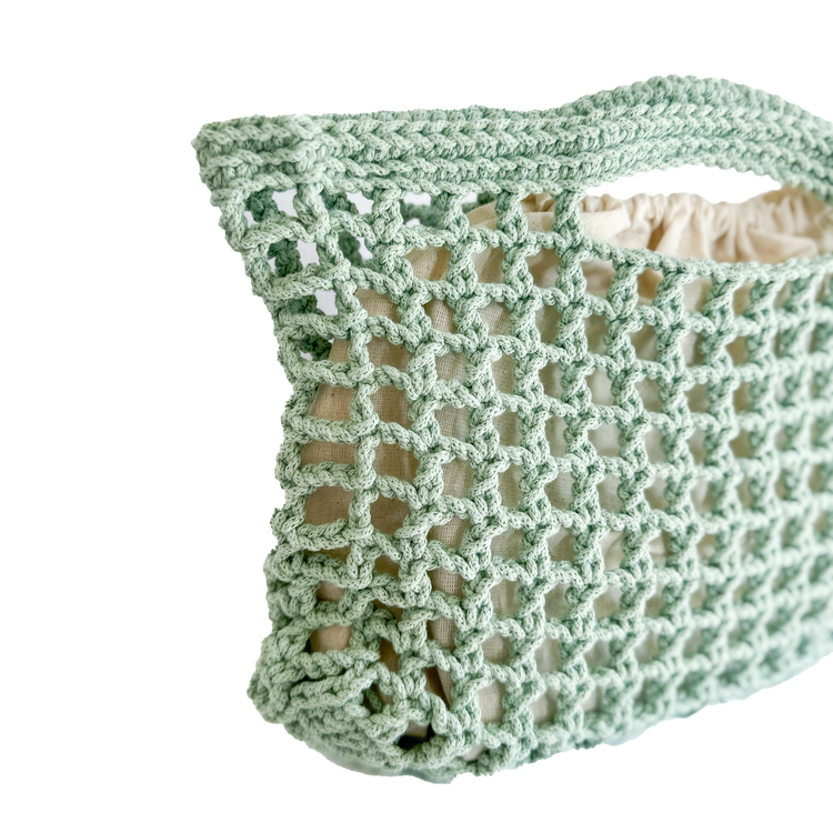 Market Day Crocheted Bag