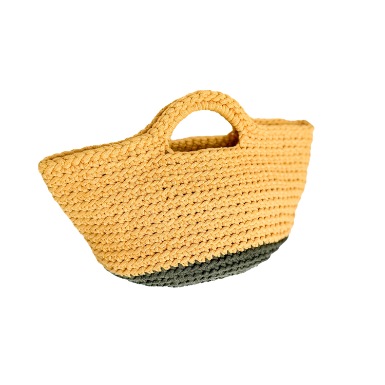 Sunshine & Meadow Crochet Tote