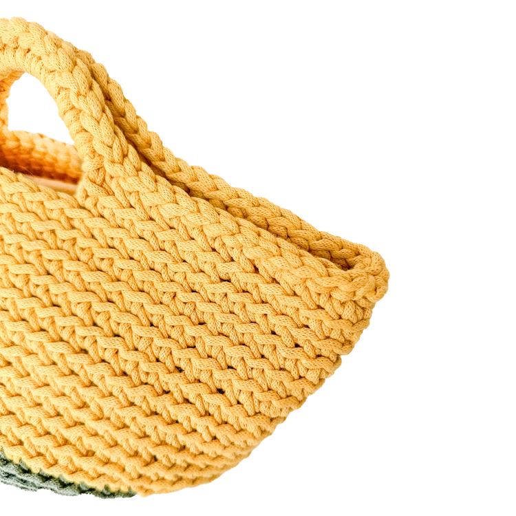 Sunshine & Meadow Crochet Tote