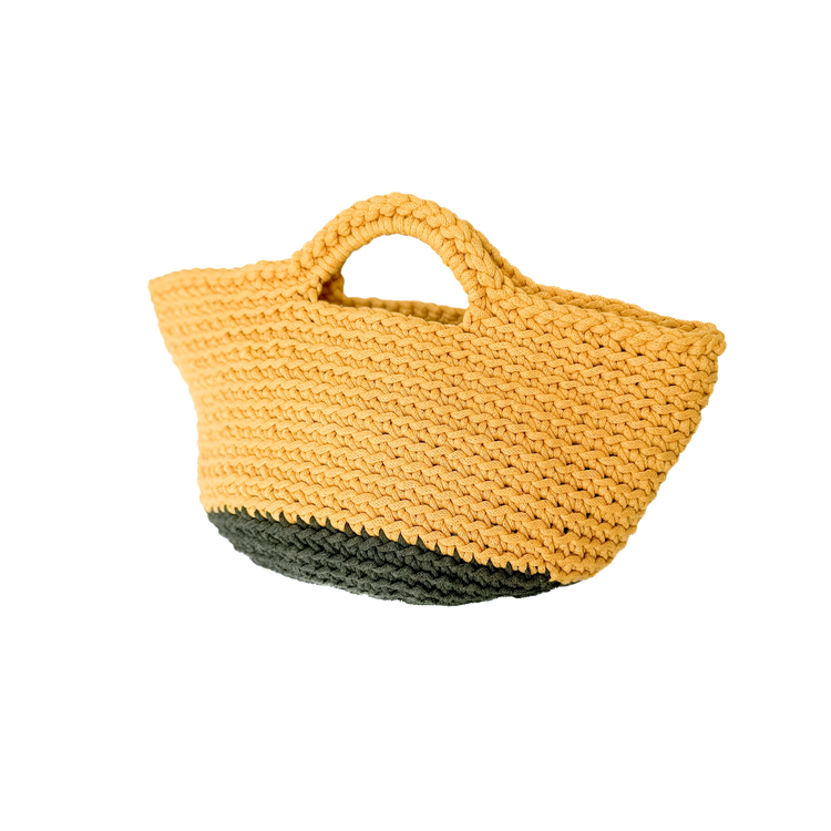 Sunshine & Meadow Crochet Tote